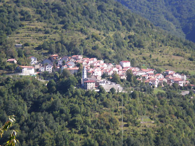 Alpe vista da Varni